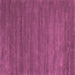 Square Abstract Pink Contemporary Rug, con88pnk