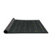 Thickness of Contemporary Light Black Modern Rug, con890