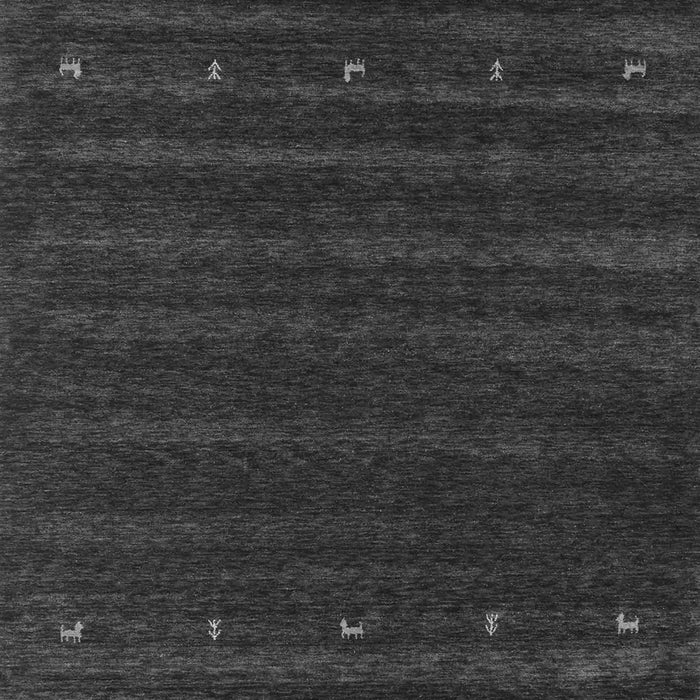 Abstract Gray Contemporary Rug, con890gry