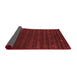 Abstract Red Contemporary Area Rugs