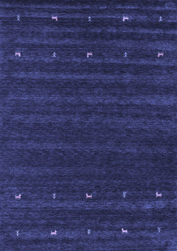 Abstract Blue Contemporary Rug, con890blu