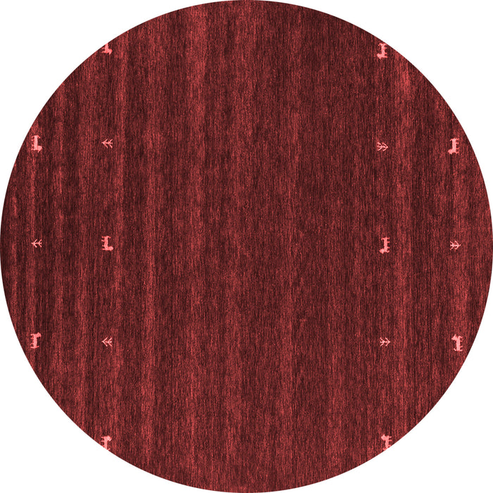 Abstract Red Contemporary Rug, con890red