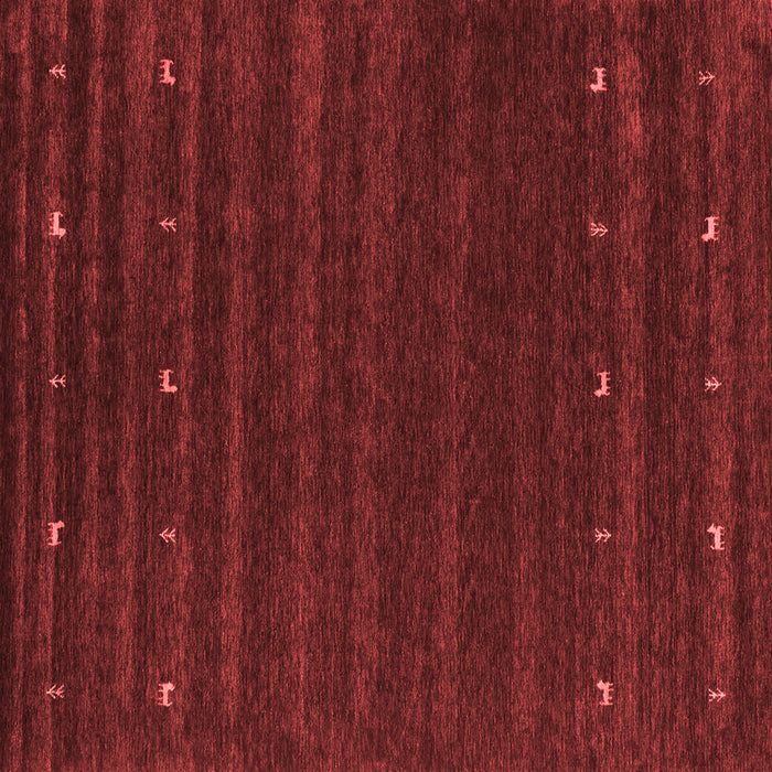 Machine Washable Abstract Red Contemporary Rug, wshcon890red