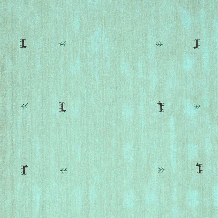 Solid Light Blue Modern Rug, con891lblu