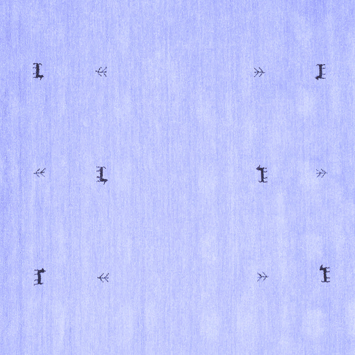 Solid Blue Modern Rug, con891blu