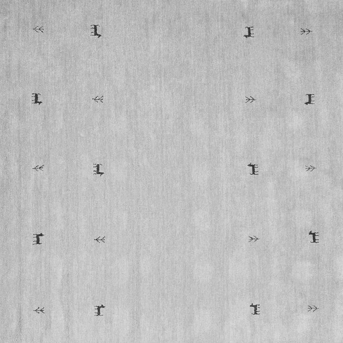 Serging Thickness of Solid Gray Modern Rug, con891gry