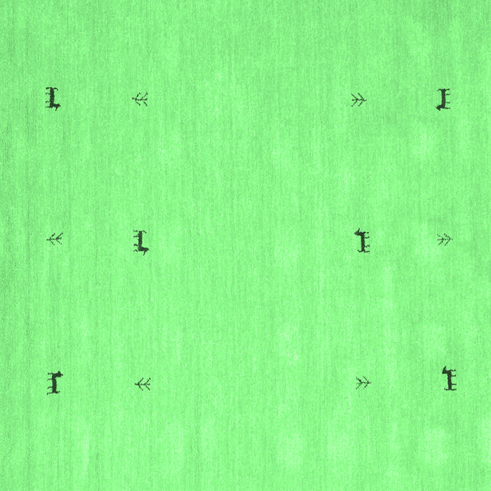 Machine Washable Solid Emerald Green Modern Area Rugs, wshcon891emgrn