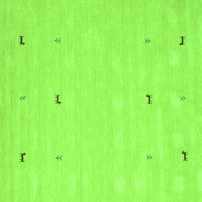 Solid Green Modern Rug, con891grn