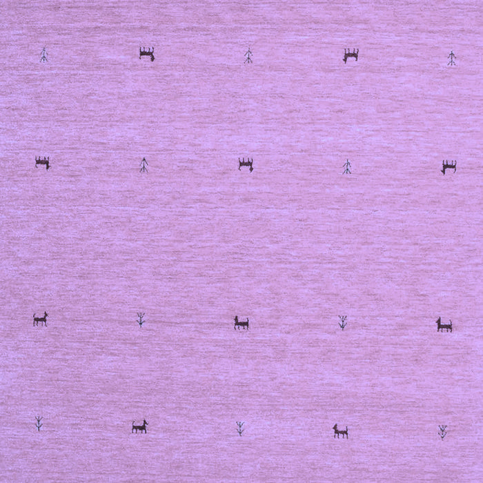 Square Abstract Blue Contemporary Rug, con892blu