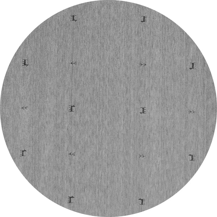 Machine Washable Abstract Gray Contemporary Rug, wshcon892gry