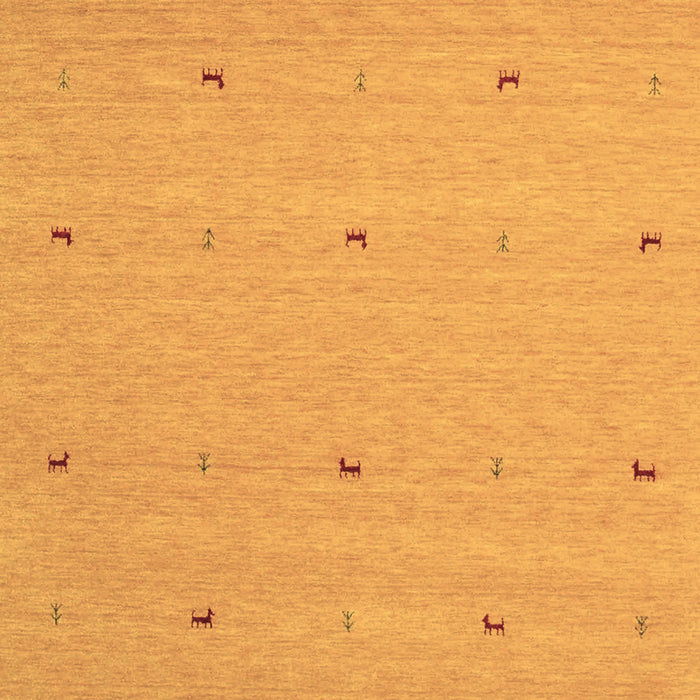 Square Machine Washable Abstract Brown Contemporary Rug, wshcon892brn