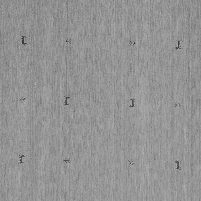 Serging Thickness of Machine Washable Abstract Gray Contemporary Rug, wshcon892gry