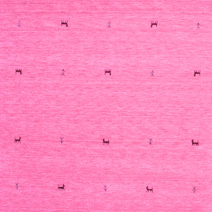 Square Abstract Purple Contemporary Rug, con892pur