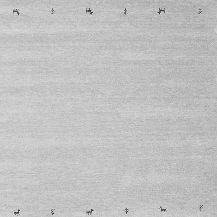 Solid Gray Modern Rug, con893gry