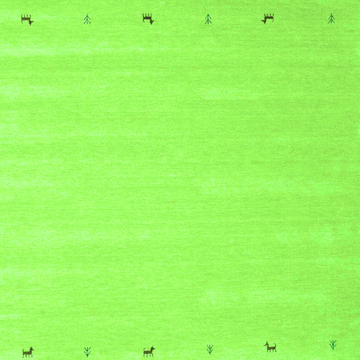 Solid Green Modern Rug, con893grn