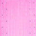 Square Solid Pink Modern Rug, con893pnk