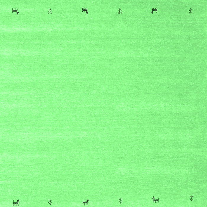 Solid Emerald Green Modern Rug, con893emgrn