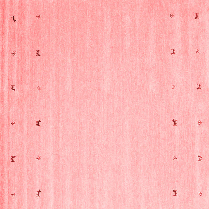 Solid Red Modern Rug, con893red