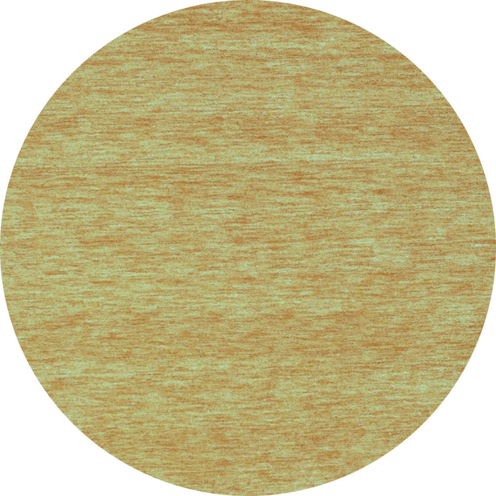 Round Abstract Light Blue Contemporary Rug, con894lblu