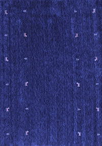 Abstract Blue Contemporary Rug, con895blu