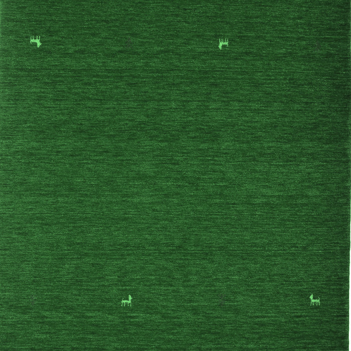 Abstract Emerald Green Contemporary Rug, con896emgrn