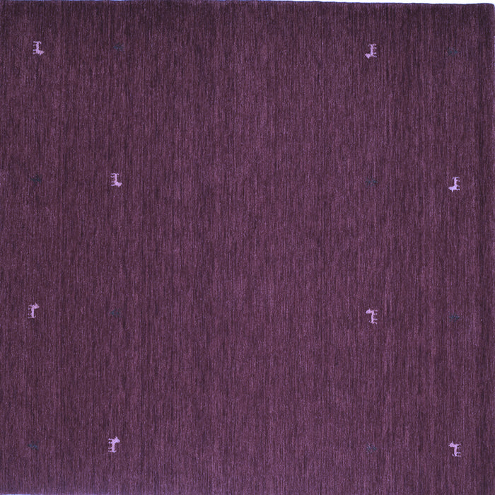 Square Abstract Blue Contemporary Rug, con896blu