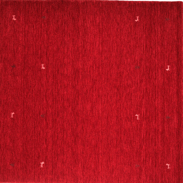 Machine Washable Abstract Red Contemporary Rug, wshcon896red