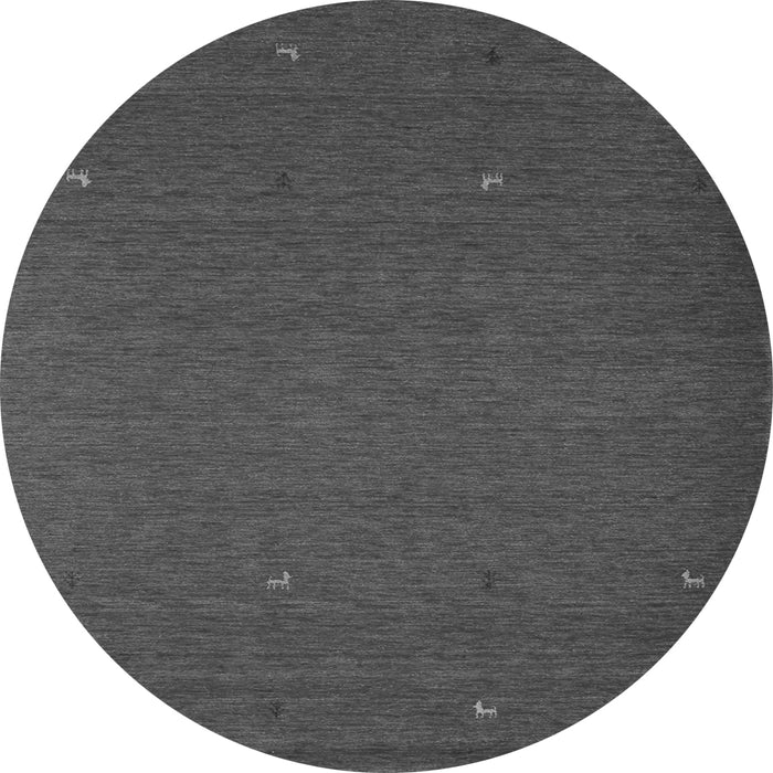 Machine Washable Abstract Gray Contemporary Rug, wshcon896gry
