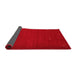 Abstract Red Contemporary Area Rugs