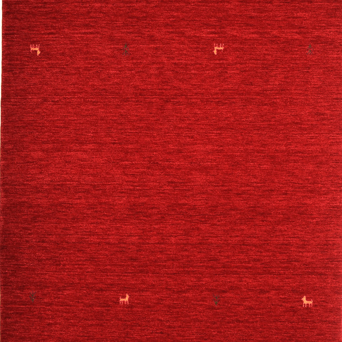 Abstract Orange Contemporary Rug, con896org