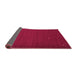 Sideview of Abstract Purple Contemporary Rug, con896pur