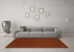 Machine Washable Abstract Light Blue Contemporary Rug in a Living Room, wshcon896lblu