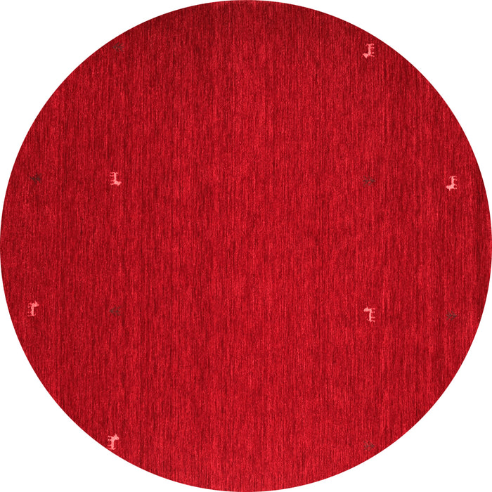 Machine Washable Abstract Red Contemporary Rug, wshcon896red