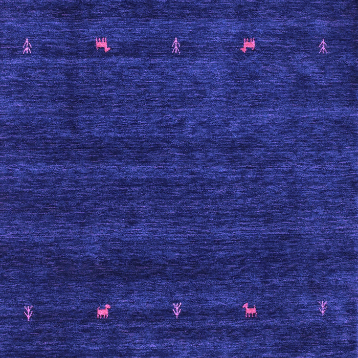 Abstract Purple Contemporary Rug, con897pur