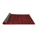 Abstract Red Contemporary Area Rugs