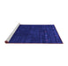 Sideview of Machine Washable Abstract Purple Contemporary Area Rugs, wshcon898pur