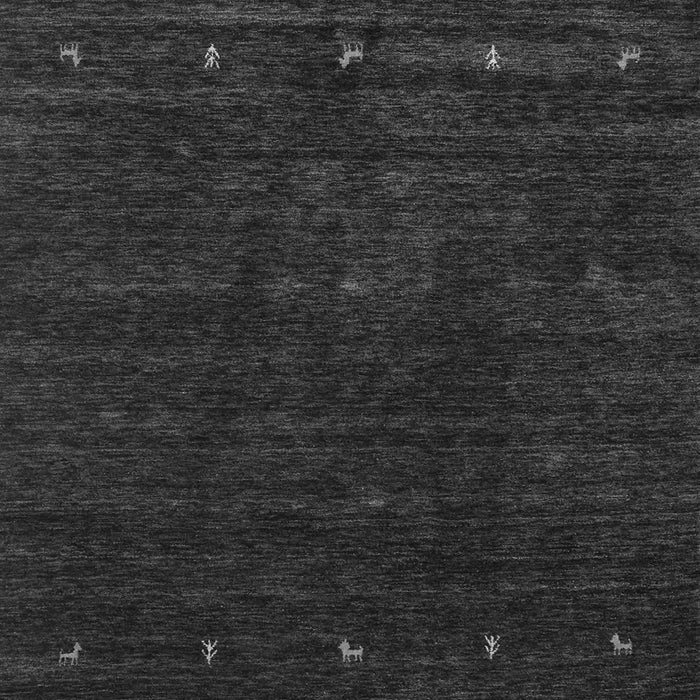 Abstract Gray Contemporary Rug, con898gry