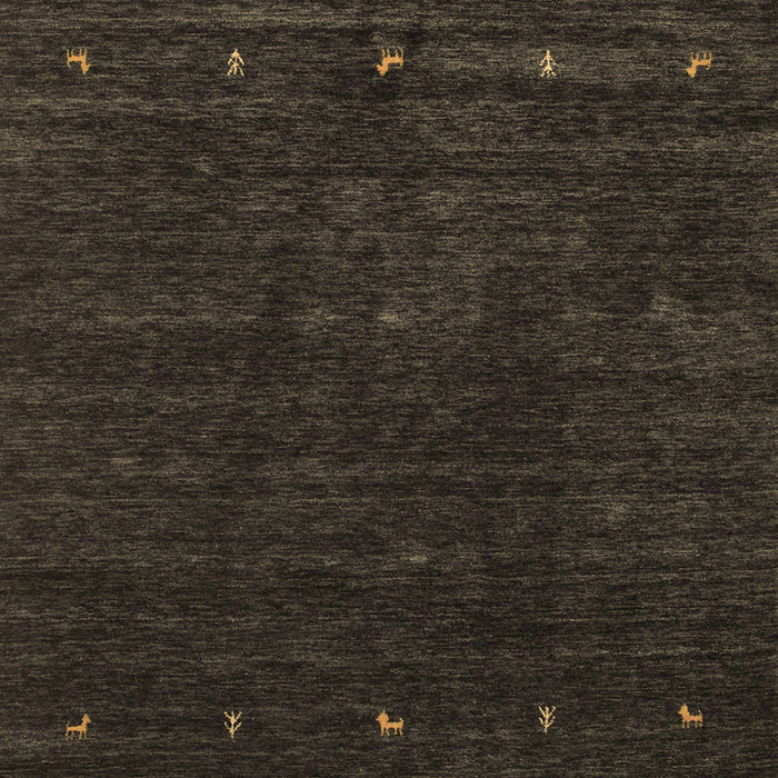 Abstract Brown Contemporary Rug, con898brn