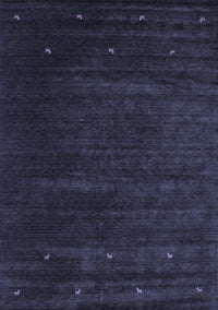 Abstract Blue Contemporary Rug, con899blu