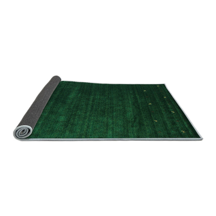 Sideview of Abstract Light Blue Contemporary Rug, con899lblu