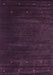 Abstract Purple Contemporary Rug, con899pur