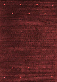 Abstract Red Contemporary Rug, con899red