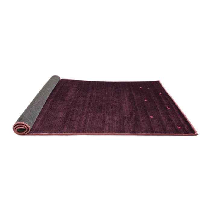 Sideview of Abstract Pink Contemporary Rug, con899pnk