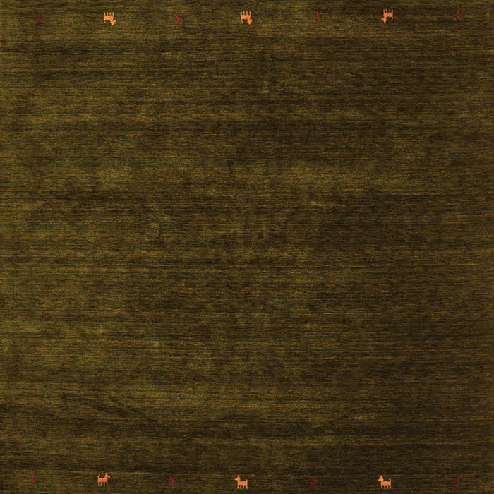 Abstract Orange Contemporary Rug, con899org