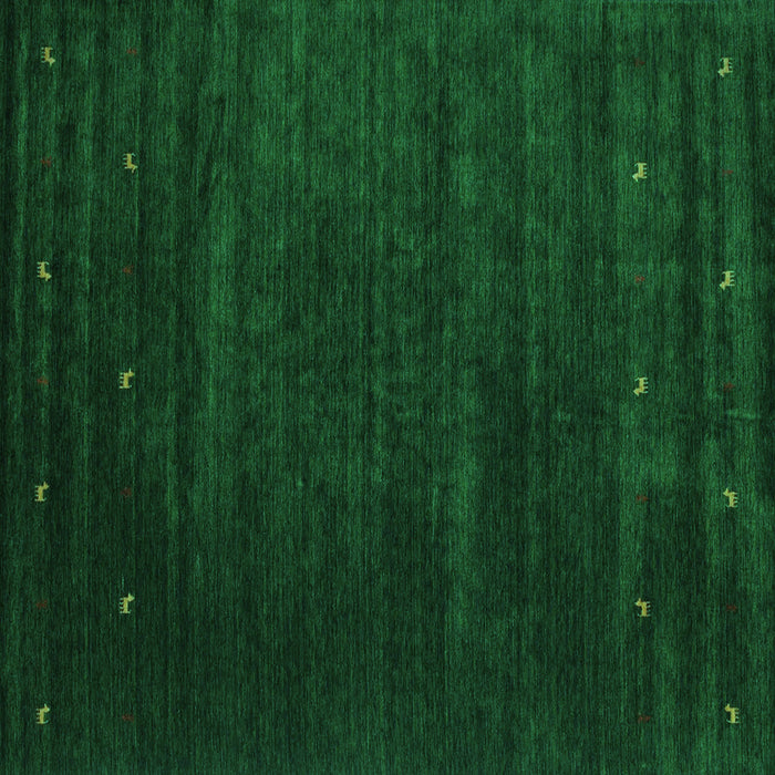 Square Abstract Turquoise Contemporary Rug, con899turq