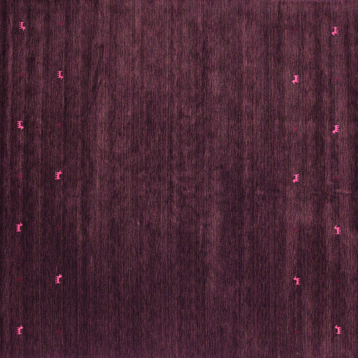 Square Machine Washable Abstract Pink Contemporary Rug, wshcon899pnk