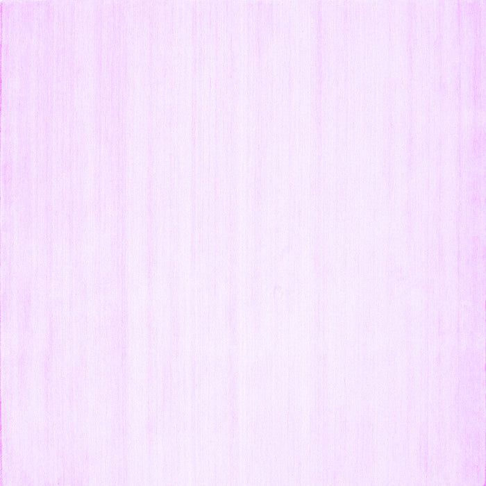 Square Machine Washable Solid Purple Modern Area Rugs, wshcon89pur