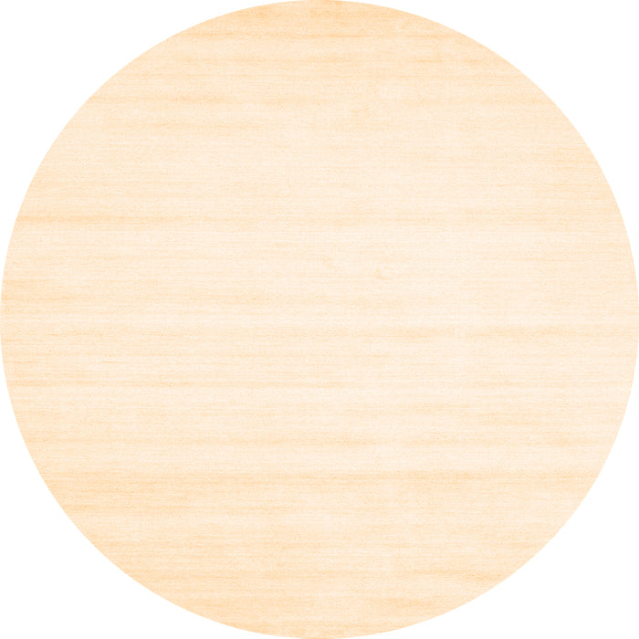 Square Solid Orange Modern Rug, con89org