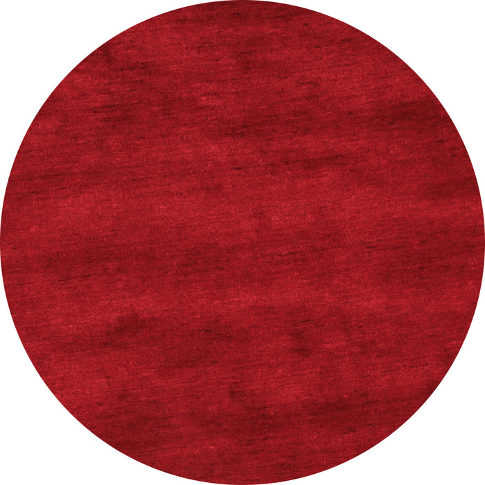 Machine Washable Abstract Red Contemporary Rug, wshcon8red
