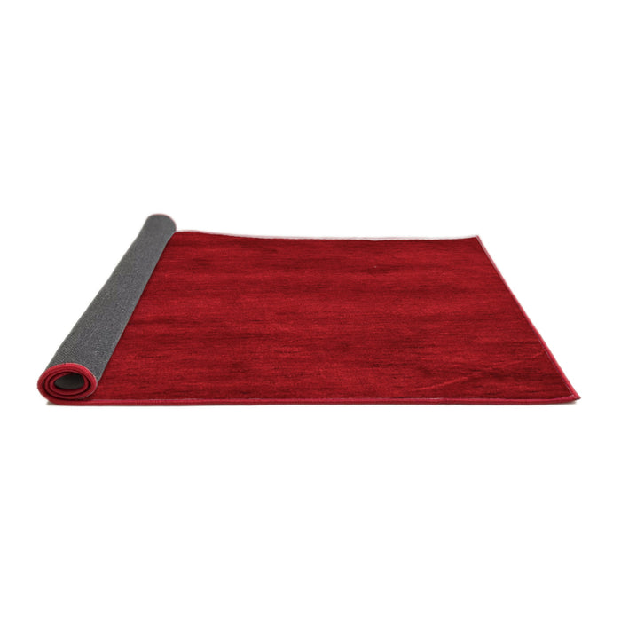 Abstract Red Contemporary Area Rugs